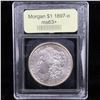 Image 2 : ***Auction Highlight*** 1897-o Morgan Dollar 1 Graded Select+ Unc BY USCG (fc)