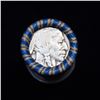 Image 2 : Buffalo Nickel Shotgun Roll in Old Bank Style 'Los Angeles Trust And Savings Bank' Wrapper 1917 & s 