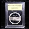 Image 2 : Proof 1992-W White House Modern Commem Dollar $1 Graded GEM++ Proof Deep Cameo By USCG