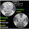 Image 1 : 1890-s Morgan Dollar $1 Grades Select+ Unc