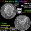 Image 1 : ***Auction Highlight*** 1898-p Morgan Dollar 1 Graded Choice Unc+ DMPL By USCG (fc)