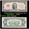 Image 1 : 1928G $2 Red seal United States Note Grades vf+