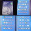 Image 1 : Partial Jefferson Nickel Book 1938-1961 28 coins