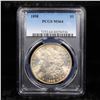 Image 2 : PCGS 1898-p Morgan Dollar $1 Graded ms64 By PCGS