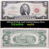 Image 1 : 1963A $2 Red seal United States Note Grades Choice AU