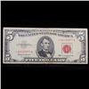 Image 2 : 3x *Star Note* 1963 $5 Red Seal United States Notes Circulated Grades