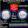 Image 1 : Buffalo Nickel Shotgun Roll in Old Bank Style Bell Telephone Wrapper 1923& s Mint Ends