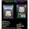 Image 1 : ***Auction Highlight*** PCGS 1883-cc Morgan Dollar $1 Graded ms64 By PCGS (fc)