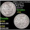 Image 1 : 1903-s vam 2 I4 R4 Morgan Dollar $1 Grades vf++