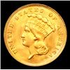 Image 2 : ***Auction Highlight*** 1889 Three Dollar Gold 3 Grades Choice+ Unc (fc)