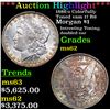 Image 1 : ***Auction Highlight*** 1886-o Colorfully Toned vam 17 R6 Morgan Dollar $1 Grades Select Unc (fc)