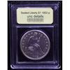 Image 4 : ***Auction Highlight*** 1852-p Seated Liberty Dollar $1 Graded Unc Details By USCG (fc)