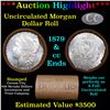 Image 1 : ***Auction Highlight*** 1879 & CC Uncirculated Morgan Dollar Shotgun Roll (fc)