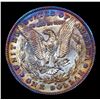 Image 3 : ***Auction Highlight*** 1894-s Rainbow Toned Morgan Dollar 1 Graded Select Unc By USCG (fc)