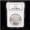 Image 2 : NGC 1884-o Morgan Dollar $1 Graded ms64 By NGC