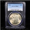 Image 2 : PCGS 1925-p Peace Dollar $1 Graded ms63 By PCGS