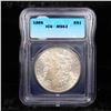 Image 2 : 1888-p Morgan Dollar $1 Graded ms63 By ICG