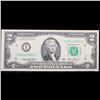 Image 2 : 2003a $2 Green Seal Federal Reseve Note (Minneapolis, MN) Grades Gem++ CU