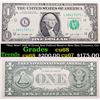 Image 1 : *Star Note* 2013 $1 Green Seal Federal Reserve Note (San Fransisco, CA) Grades Gem++ CU