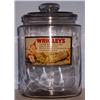 Image 1 : Wrigleys' Gum Display Jar w/Lid,Label &