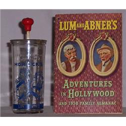 Horlicks Lum & Abner Mixing Jar w Origi