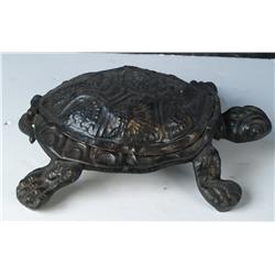 Turtle Shaped Spittoon with ceramic ins
