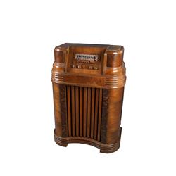 "Philco"  Floor Model Console Radio