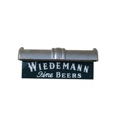 "Wiedmann Beer"  hanging light-up sign