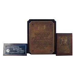 Lot of 3 Insurance Signs: