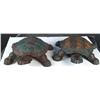 Image 1 : Lot of 2 Early Turtle Spitoons