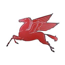 Mobil Oil Co. Die-cut "Flying Pegasus" 
