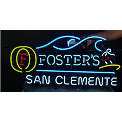 Neon Sign:  Fosters "San Clemente"