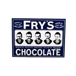 Fry's Chocolate  sign Contemporary Porc