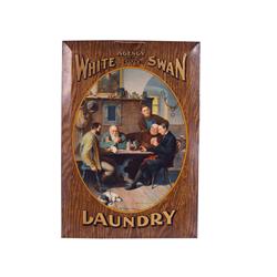 White Swan Laundry     Agency Sign  sel
