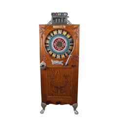 5 Cent Fox Upright Slot Machine