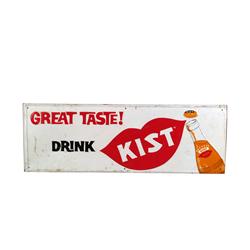 Drink "Kist" Soda  Tin Sign 9 x 27