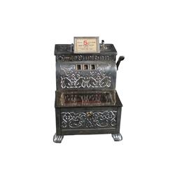 Caille Cast-Iron Puritan  5 cent Token