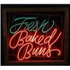 Image 1 : Fresh Baked Buns Vintage Neon in a Wood