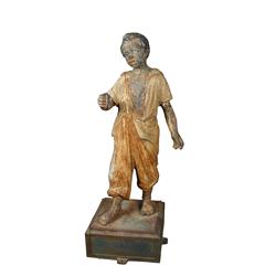 1860's "Slave Boy"  Cast-Iron Stable Ha