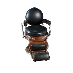 Koken Barber Chair  Round Seat / Back  