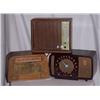 Image 1 :  Lot of 3 old radios; 1950 Hoffman Tube
