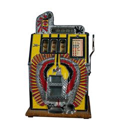 25 cent Mills War Eagle Slot Machine  R