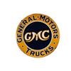 Image 1 : "GMC" 30" round, 2-sided porcelain sign