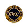 Image 2 : "GMC" 30" round, 2-sided porcelain sign
