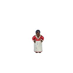 Small "Black Mammy" Door Stop by Hubley