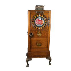 5 Cent Judge Upright Slot Machine c.190