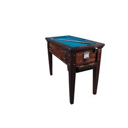 Coin-op small Pool / Snooker Table  Res