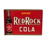 Image 1 : "Red Rock Cola" tin flange sign  2 side