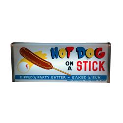 1940's Hot Dog on a Stick Light-up Sign
