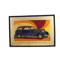 1935 Chevrolet Dealer Showroom Poster
